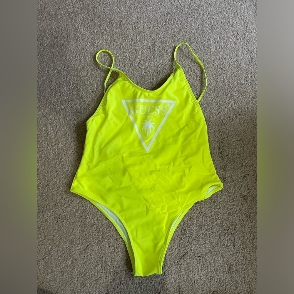 GUESS 90s look‎ one piece bathing suit size XL - Picture 3 of 8